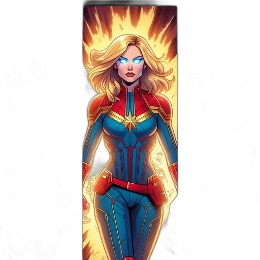 comic book art, concept art, cartoon, fantasy art transparent PNG cut-out