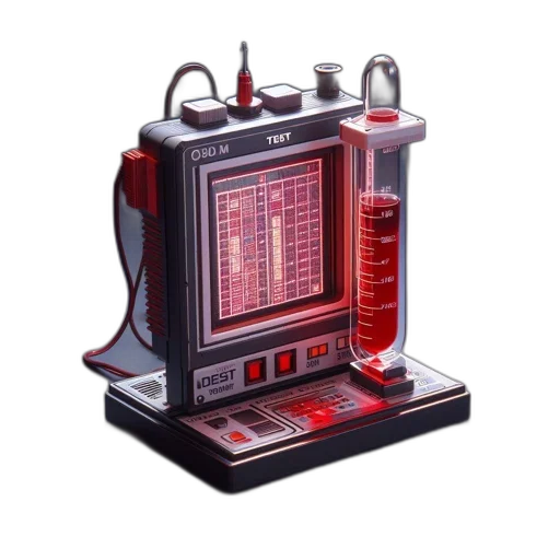 robot, pixel art, concept art, cyberpunk transparent PNG cut-out