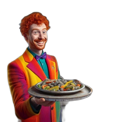 food, staff, robot, face transparent PNG cut-out