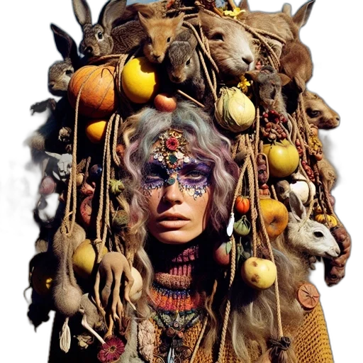 jewelry, mask, crown, face transparent PNG cut-out