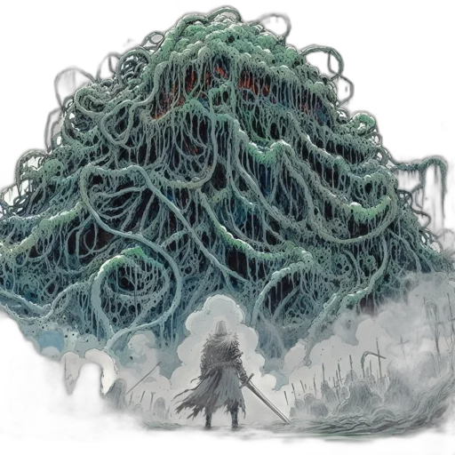 creature, tree, hair, crown transparent PNG cut-out