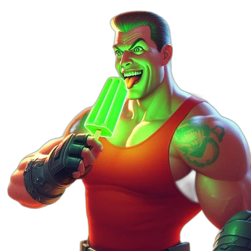 weapon, staff, face, concept art transparent PNG cut-out