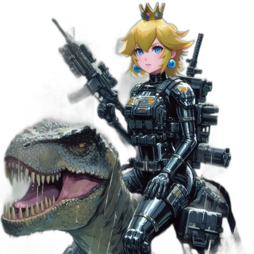 weapon, dragon, animal, creature transparent PNG cut-out
