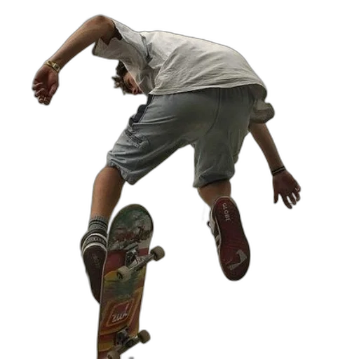 shoes, staff, face, hat transparent PNG cut-out