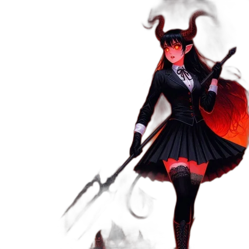 staff, dragon, weapon, fantasy art transparent PNG cut-out