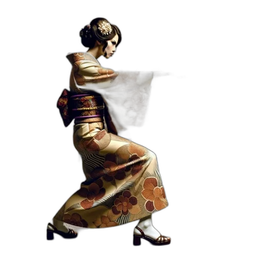 dress, staff, mask, weapon transparent PNG cut-out