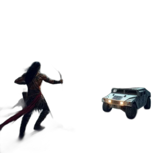 car, robot, weapon, shoes transparent PNG cut-out