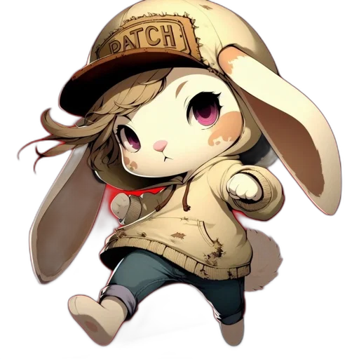 hat, animal, staff, jacket transparent PNG cut-out