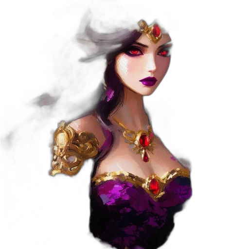 crown, jewelry, dress, fantasy art transparent PNG cut-out