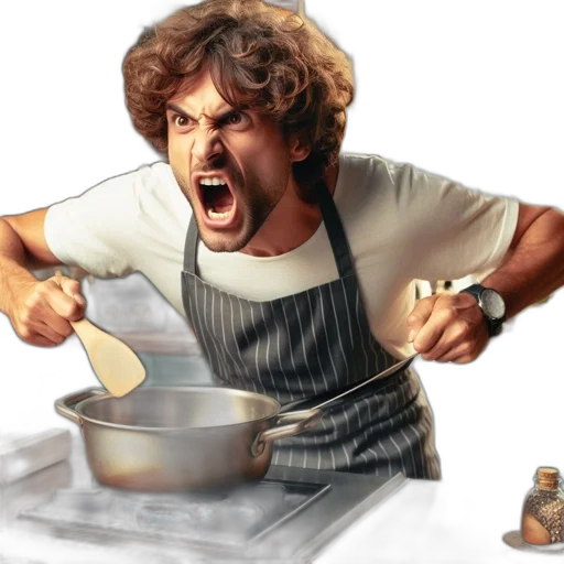 food, photorealistic, concept art, comic book art transparent PNG cut-out