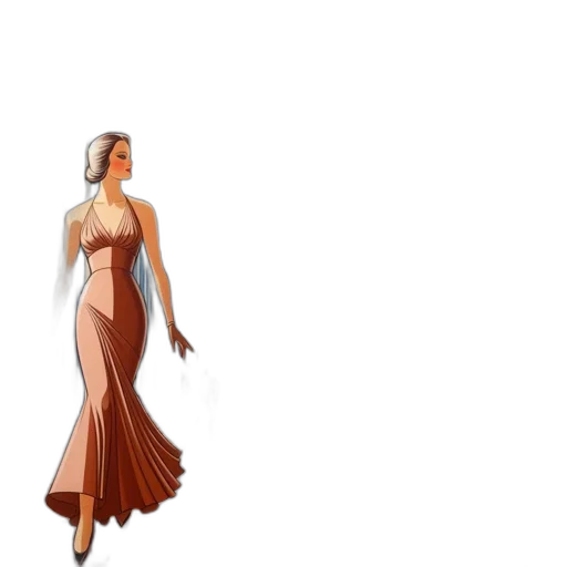 dress, jewelry, 3d render, concept art transparent PNG cut-out
