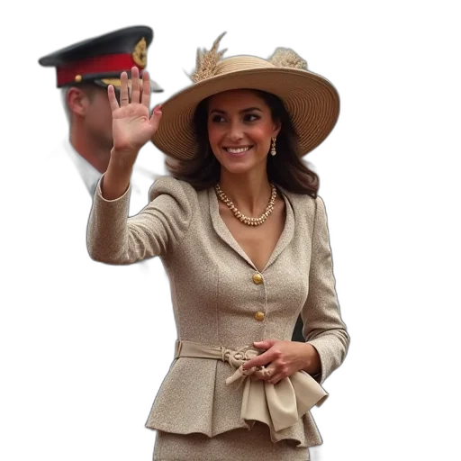 hat, crown, staff, duchess transparent PNG cut-out