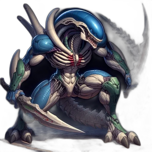 dragon, weapon, mask, sword transparent PNG cut-out