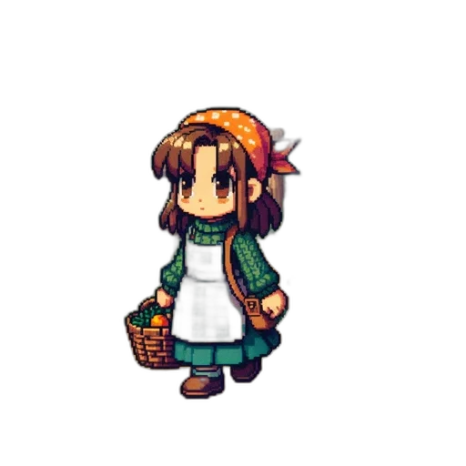 staff, dress, weapon, creature transparent PNG cut-out