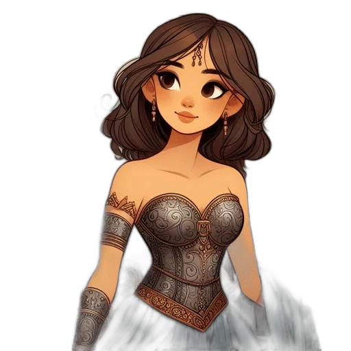 dress, fantasy art, concept art, pixel art transparent PNG cut-out