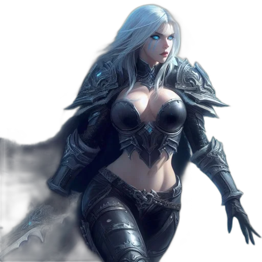 fantasy art, concept art, comic book art, 3d render transparent PNG cut-out