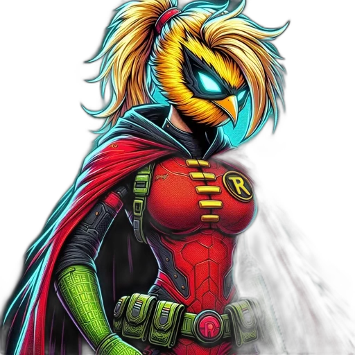 mask, comic book art, concept art, fantasy art transparent PNG cut-out