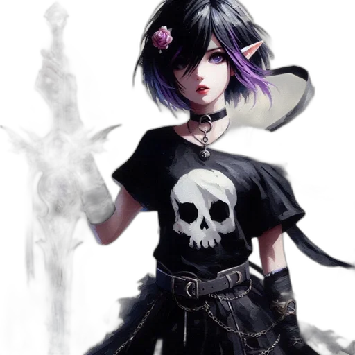 weapon, fantasy art, concept art, anime transparent PNG cut-out