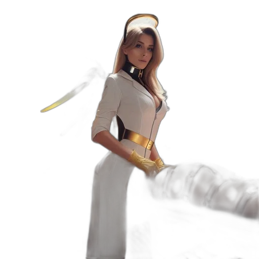 staff, sword, weapon, dress transparent PNG cut-out