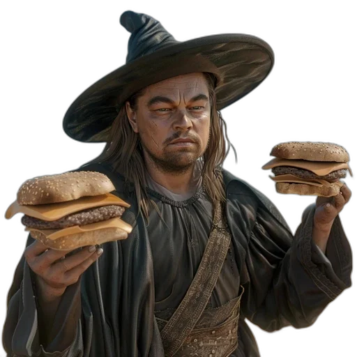 food, fantasy art, concept art, photorealistic transparent PNG cut-out
