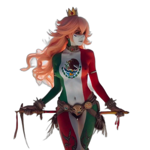 crown, staff, concept art, fantasy art transparent PNG cut-out