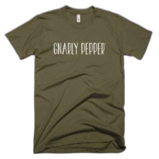 green, t-shirt, text, gnarly transparent PNG cut-out