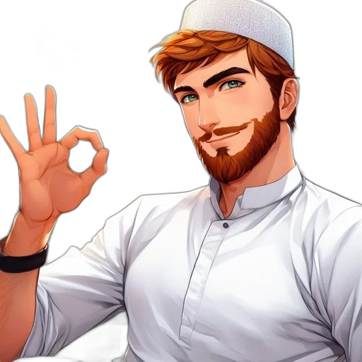 staff, face, cartoon, pixel art transparent PNG cut-out