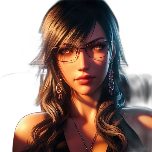 face, photorealistic, fantasy art, concept art transparent PNG cut-out