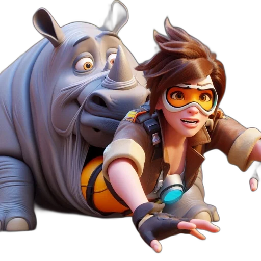 concept art, 3d render, cartoon, fantasy art transparent PNG cut-out