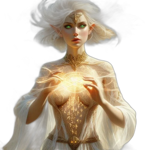 jewelry, dress, crown, fantasy art transparent PNG cut-out