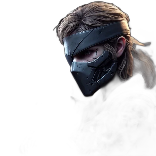 mask, face, weapon, concept art transparent PNG cut-out