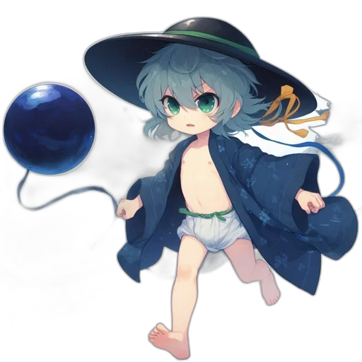hat, creature, staff, umbrella transparent PNG cut-out