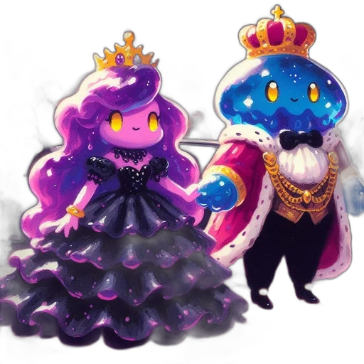 crown, concept art, pixel art, watercolor transparent PNG cut-out