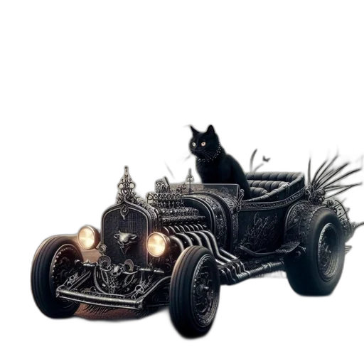 car, animal, concept art, fantasy art transparent PNG cut-out