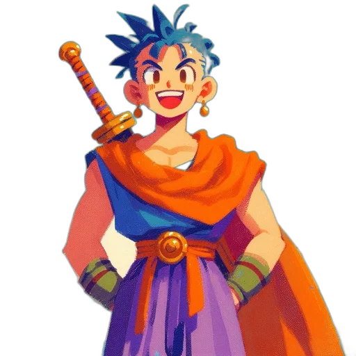 staff, weapon, sword, dress transparent PNG cut-out