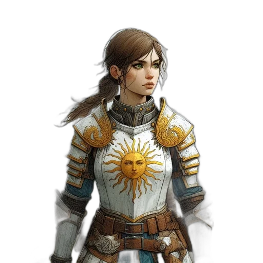 fantasy art, concept art, comic book art, pixel art transparent PNG cut-out