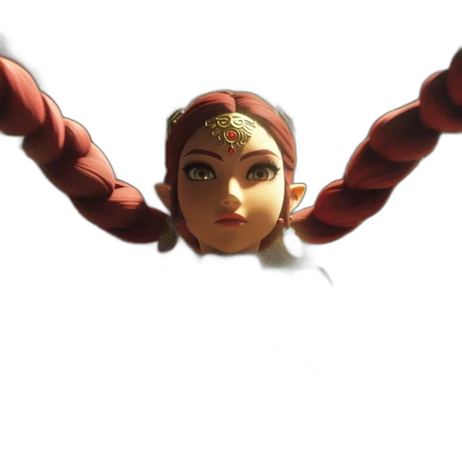crown, creature, face, weapon transparent PNG cut-out
