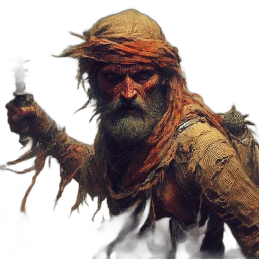 staff, face, concept art, fantasy art transparent PNG cut-out