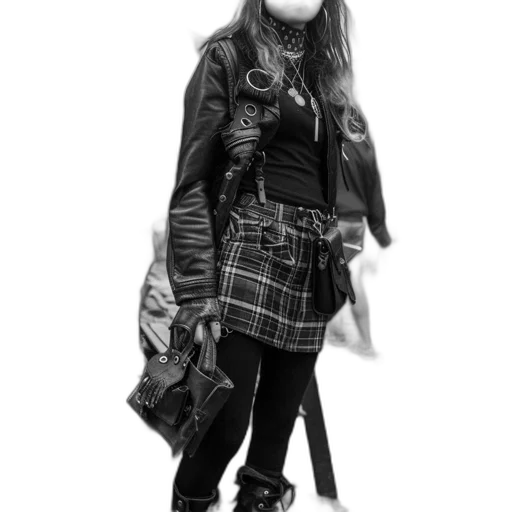 jacket, staff, dress, photorealistic transparent PNG cut-out