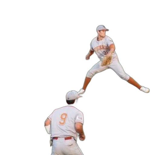 baseball, player, texas, pitching transparent PNG cut-out