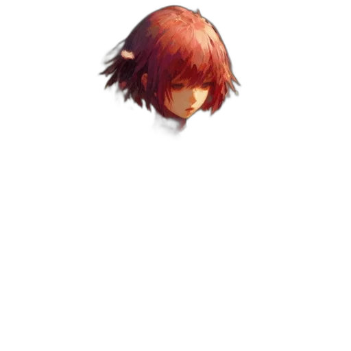 face, hair, weapon, mask transparent PNG cut-out