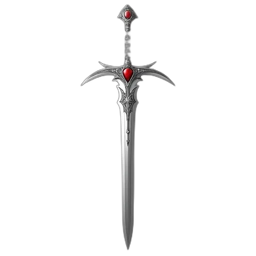 sword, weapon, staff, jewelry transparent PNG cut-out