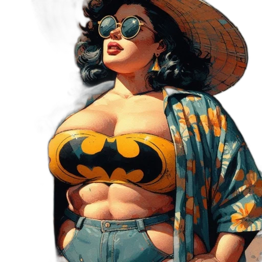 comic book art, photorealistic, concept art, fantasy art transparent PNG cut-out