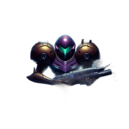 robot, weapon, mask, dragon transparent PNG cut-out