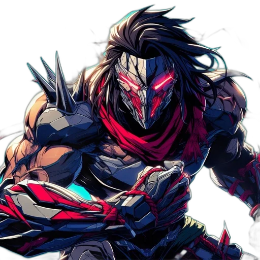 mask, weapon, concept art, comic book art transparent PNG cut-out