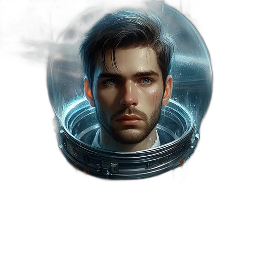 face, mask, robot, concept art transparent PNG cut-out