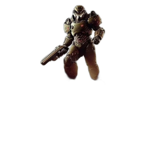 creature, robot, weapon, staff transparent PNG cut-out