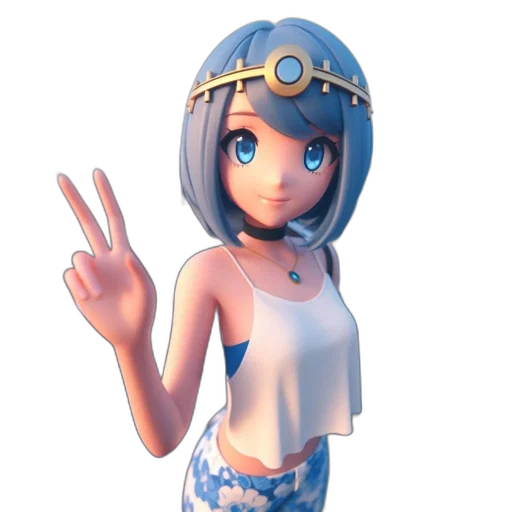 dress, weapon, robot, staff transparent PNG cut-out