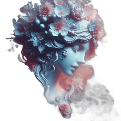 crown, face, mask, hair transparent PNG cut-out