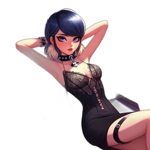 dress, jewelry, hat, staff transparent PNG cut-out